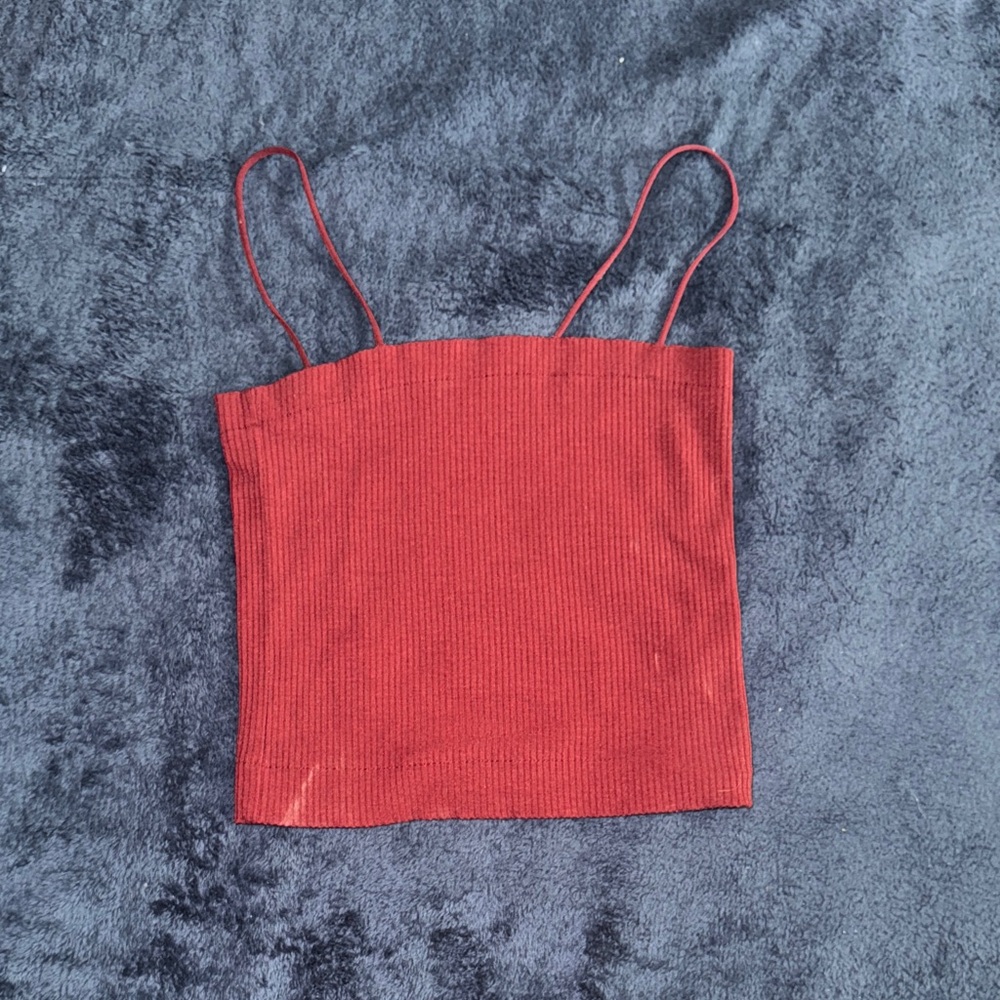 American Eagle Outfitters Red Camisole